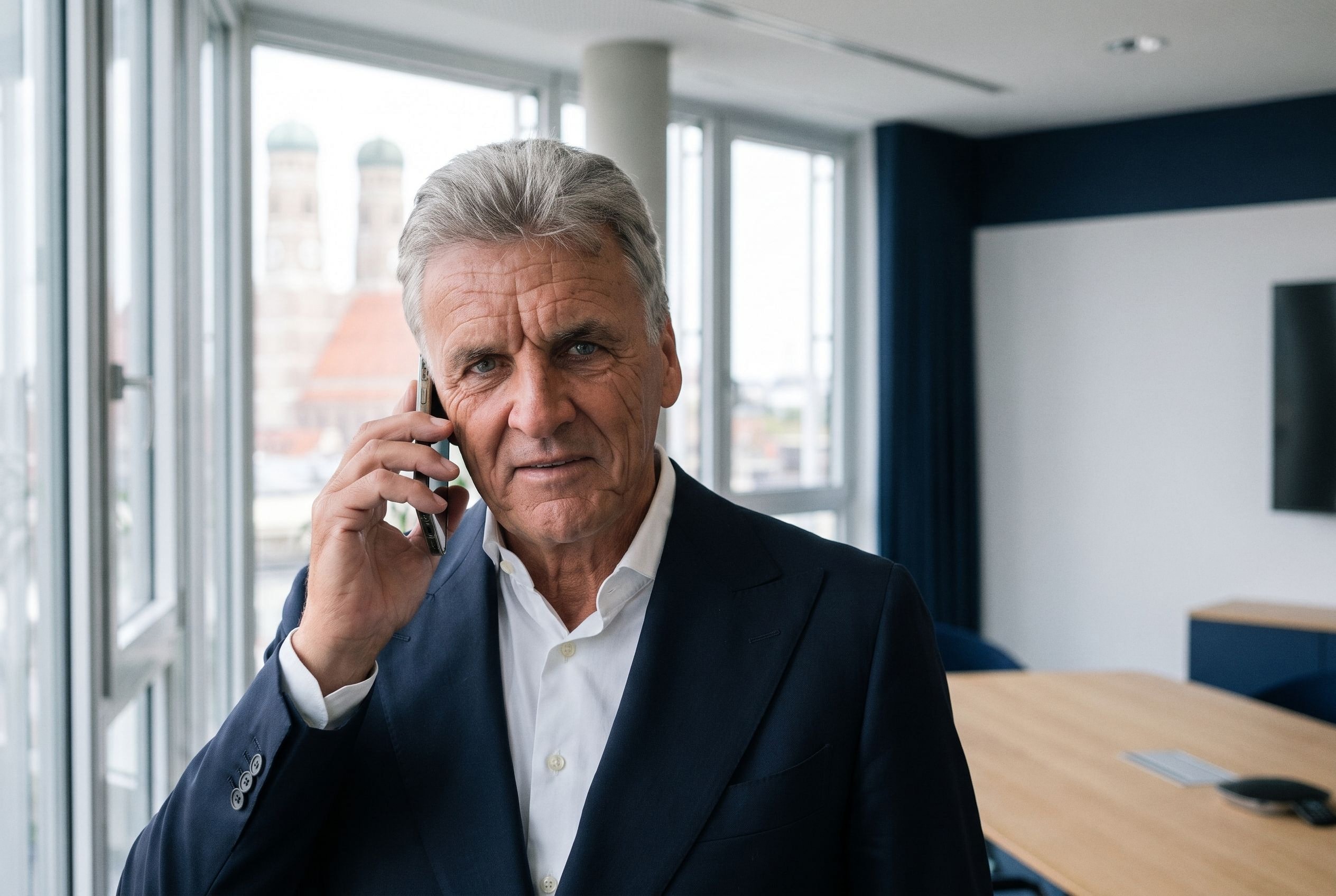 Dr. Volker Furch am Telefon