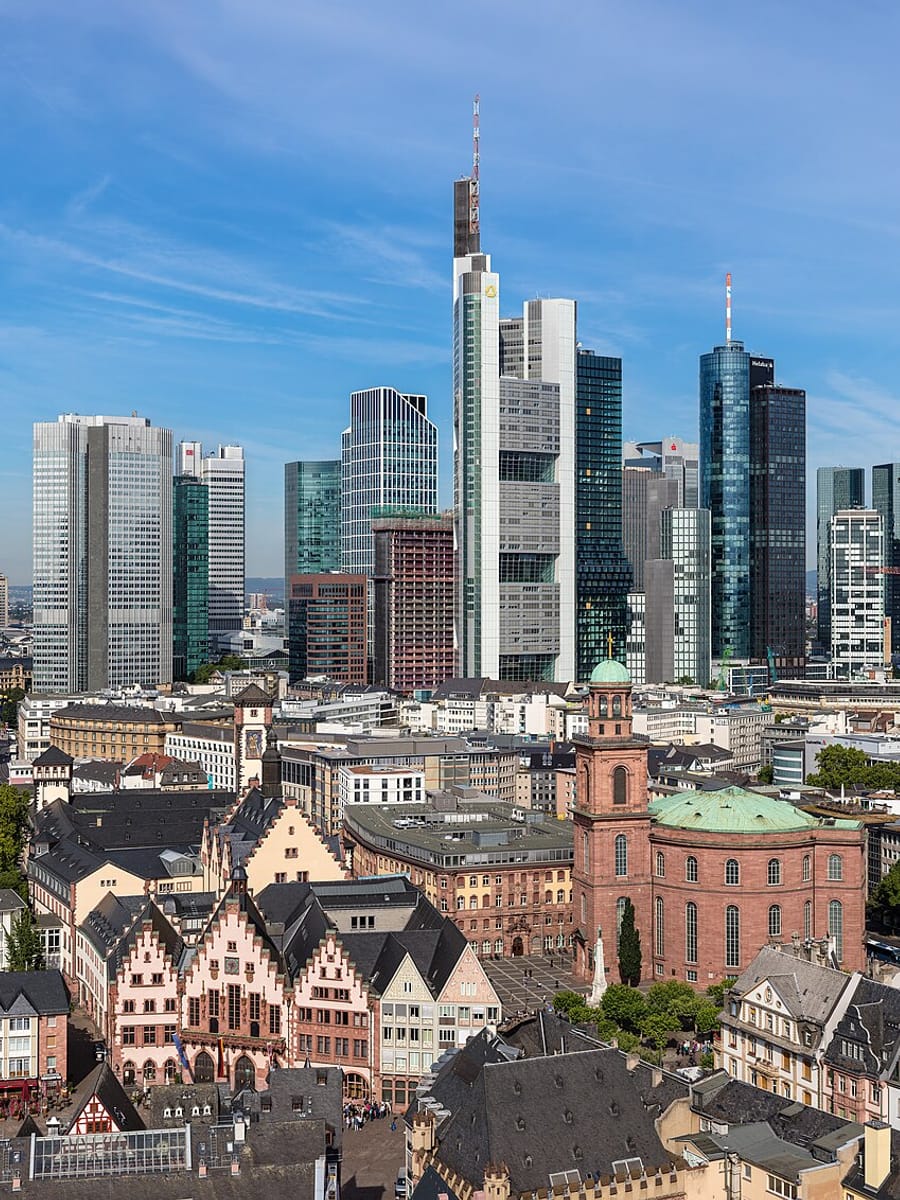 Stadtansicht von Frankfurt am Main