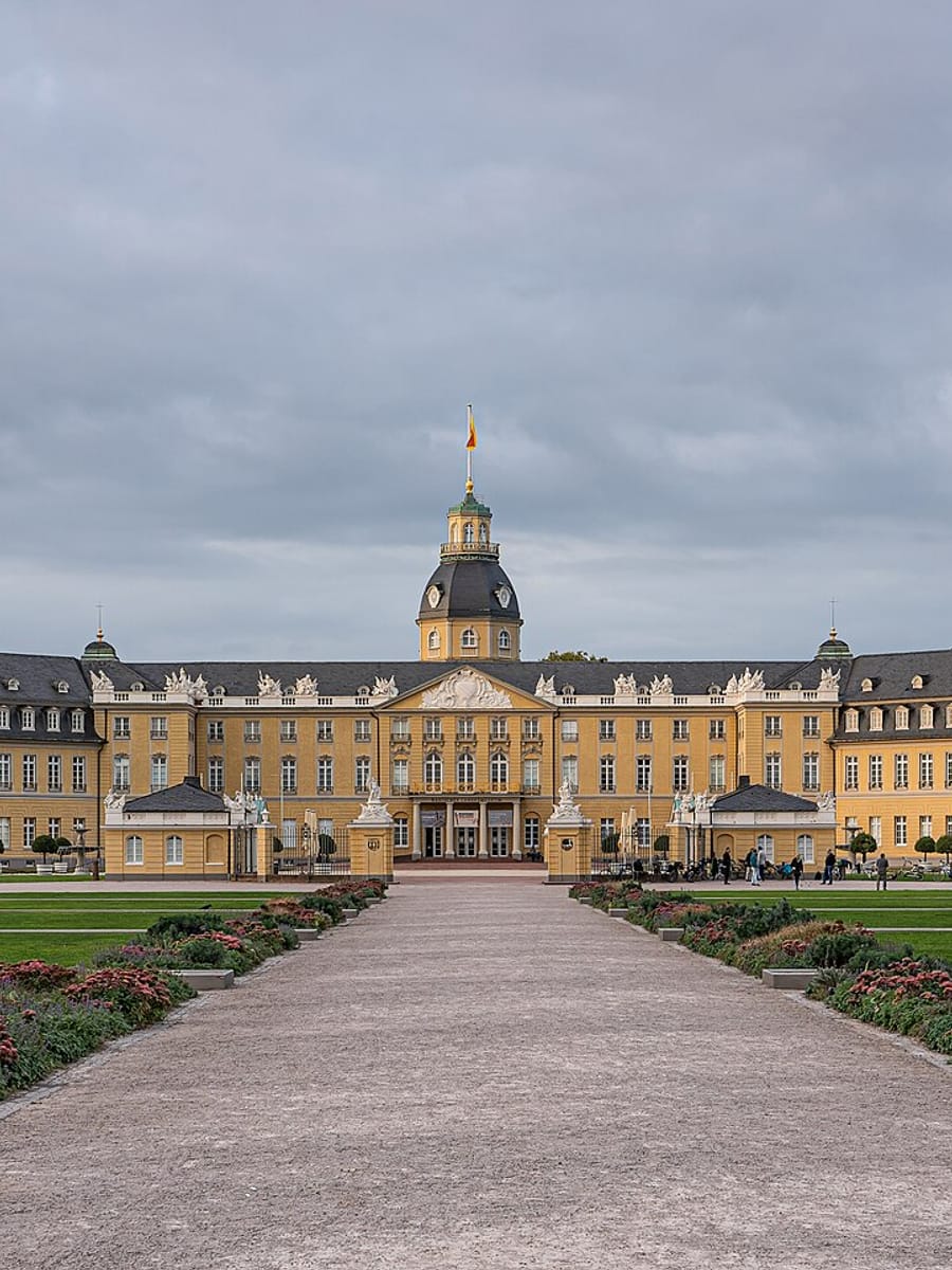 Stadtansicht von Karlsruhe