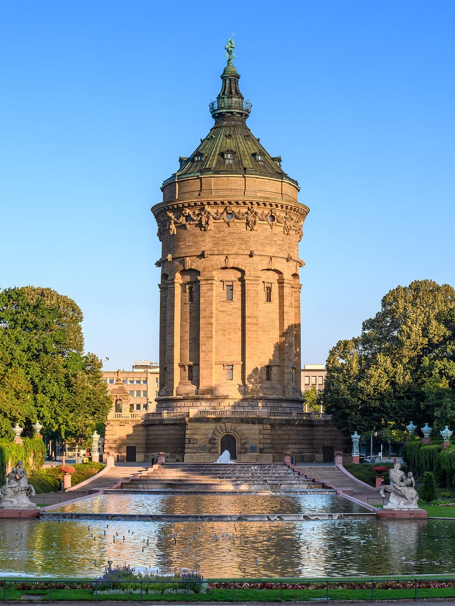 Stadtansicht von Mannheim